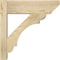 Ekena Millwork Olympic Slat Rough Sawn Outlooker, Douglas Fir, 6"W x 18"D x 18"H OUT06X18X18OLY06RDF - alternate 2